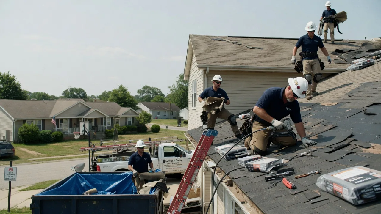 Roof Replacement in Burns, TN near me